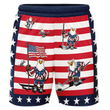 Aspen Aviators American Eagle Adult Workout Wear Shorts