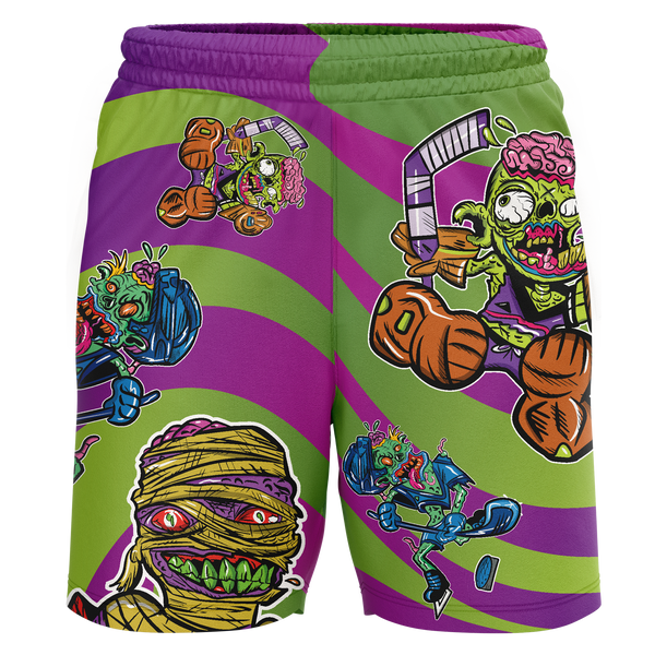 BSM Bernards Zombie Youth Workout Wear Shorts