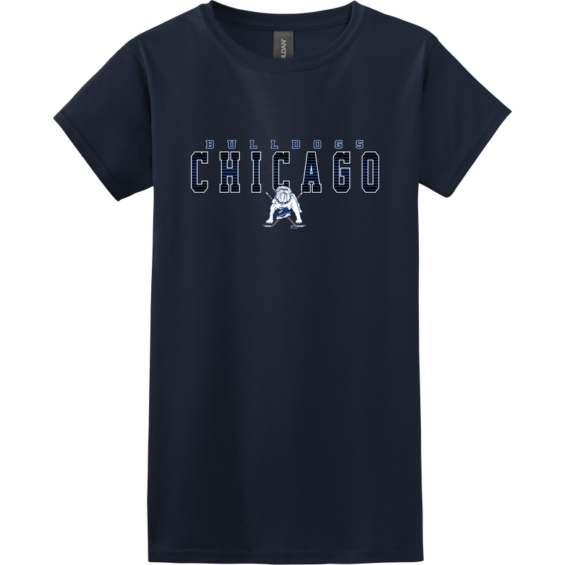 Chicago Bulldogs Softstyle Ladies' T-Shirt