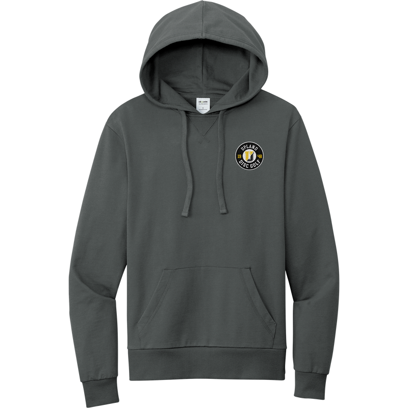 Upland Disc Golf New Unisex Organic French Terry Pullover Hoodie