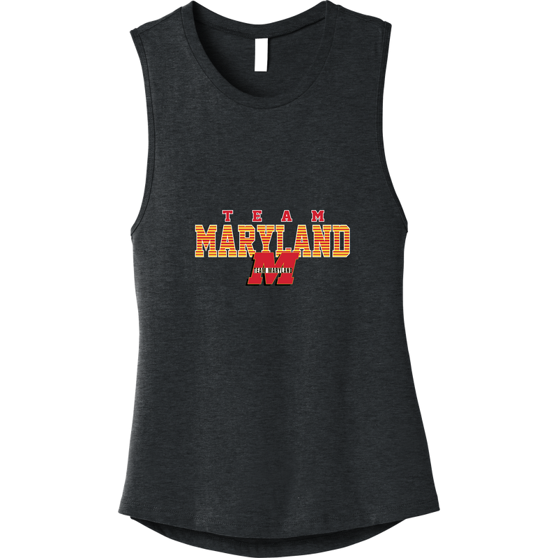 Team Maryland Womens Jersey Muscle Tank