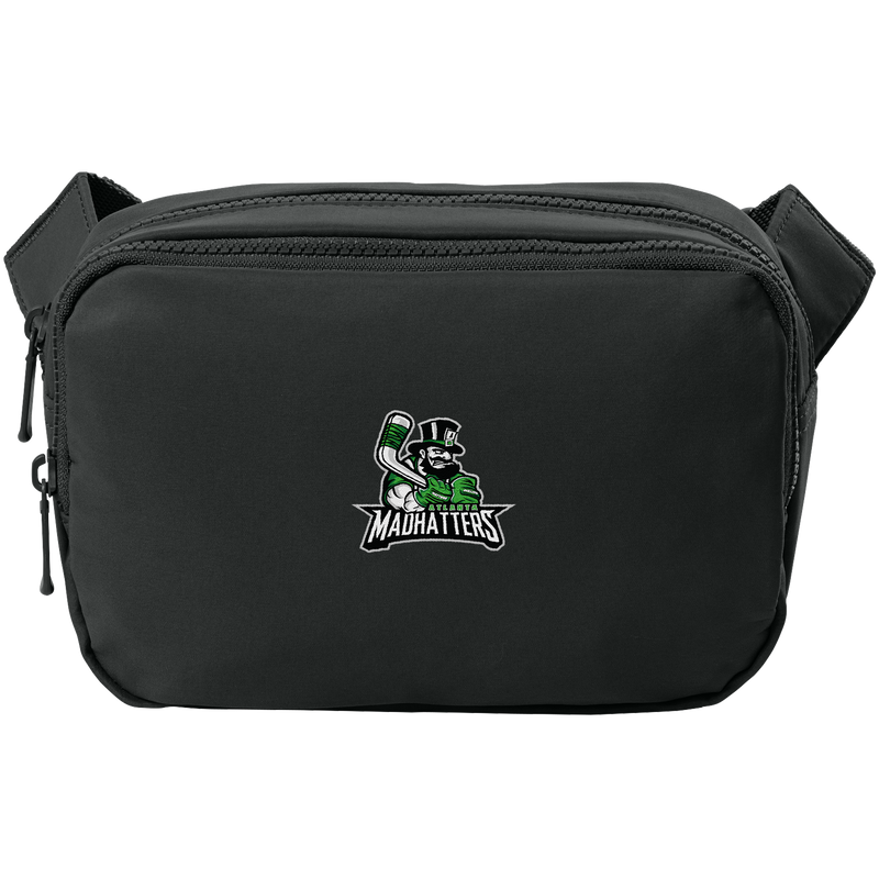 Atlanta Madhatters Matte Dual-Compartment Crossbody