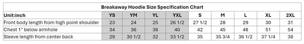 Biggby Bombers Breakaway Adult Hoodie