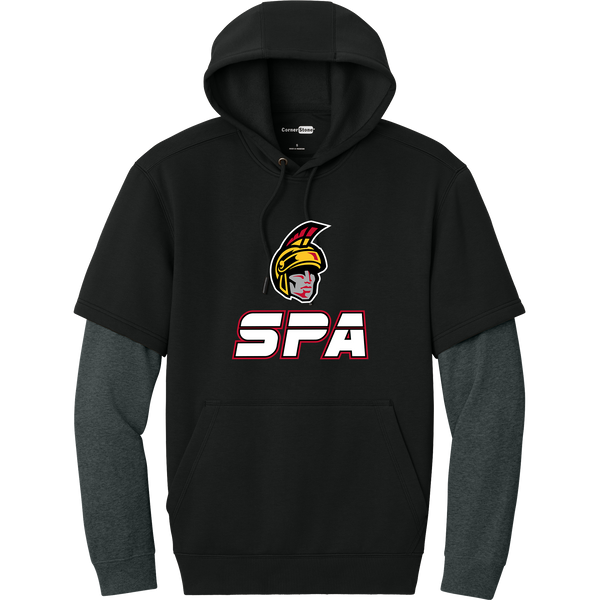 Seacoast Spartans (SPA) Tough Fleece Layered Hoodie
