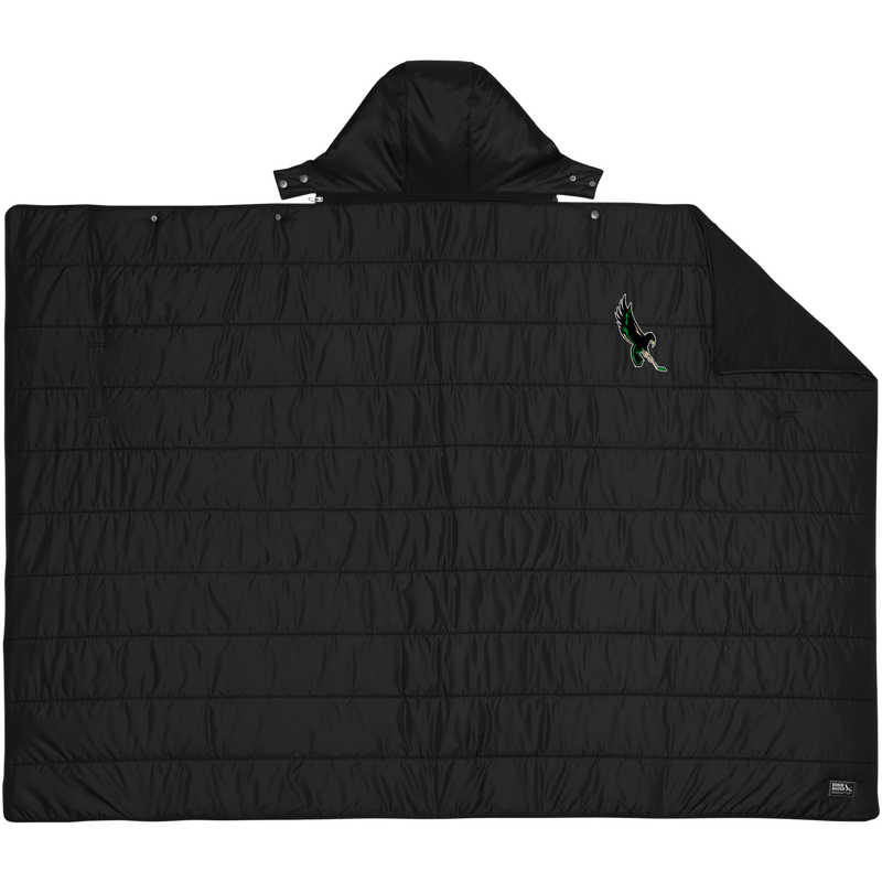 Wilmington Nighthawks Eddie Bauer Puffy Camp Poncho