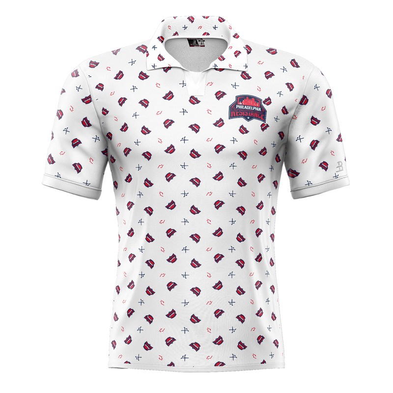 Philadelphia Resistance Adult Sublimated Polo Tee