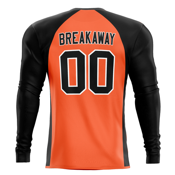 Biggby Coffee AAA Tier 1 Youth 2025 Sublimated Long Sleeve Tee