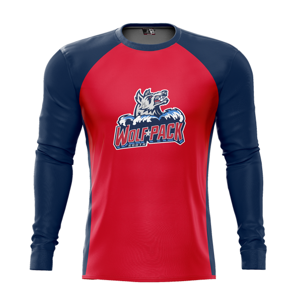 CT Wolfpack South Youth Sublimated Long Sleeve Tee