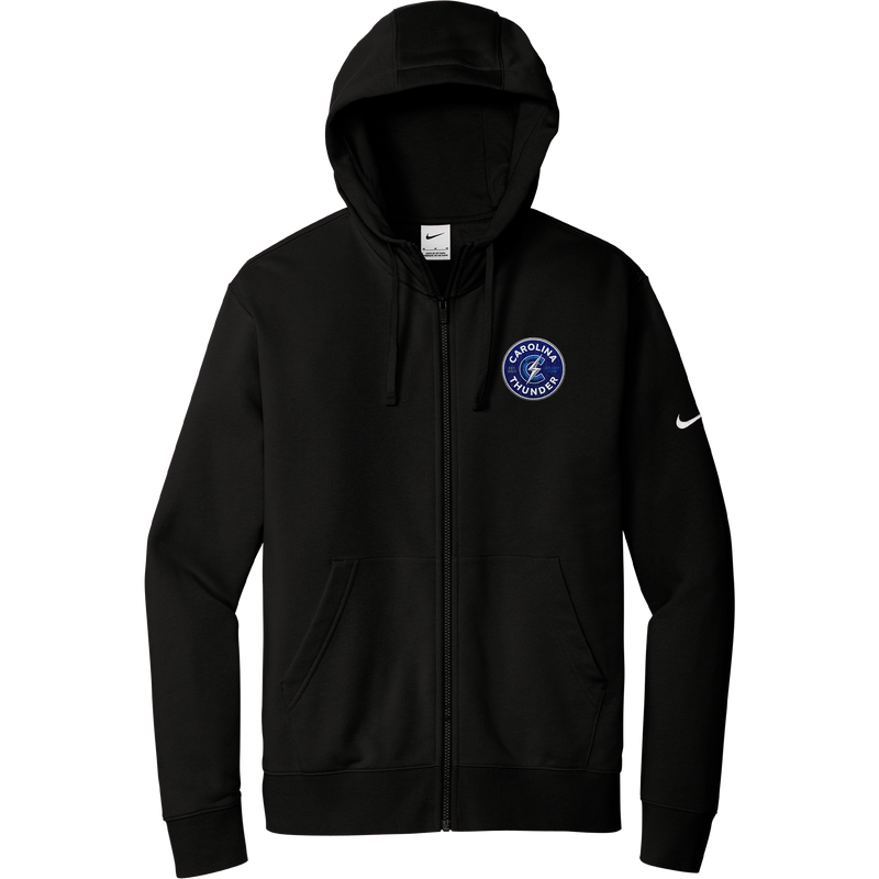 Carolina Thunder Nike Club Fleece Sleeve Swoosh Full-Zip Hoodie