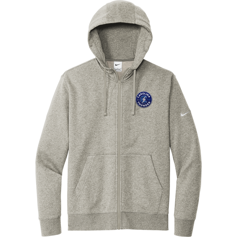 Carolina Thunder Nike Club Fleece Sleeve Swoosh Full-Zip Hoodie
