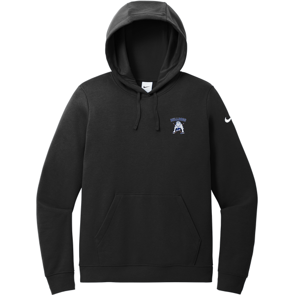 Chicago Bulldogs Nike Women's Club Fleece Sleeve Swoosh Pullover Hoodie