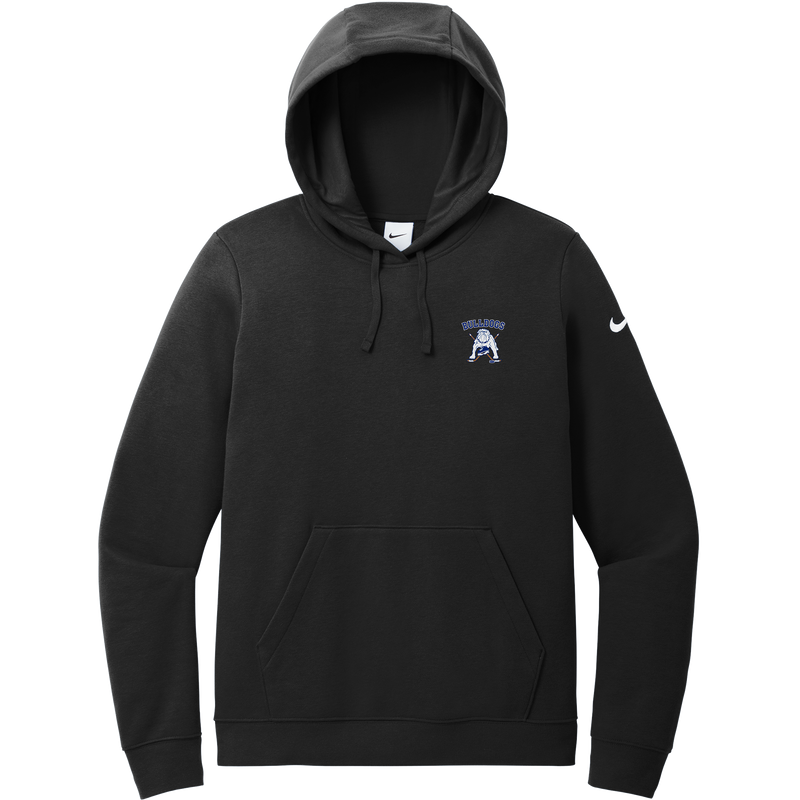 Chicago Bulldogs Nike Women's Club Fleece Sleeve Swoosh Pullover Hoodie
