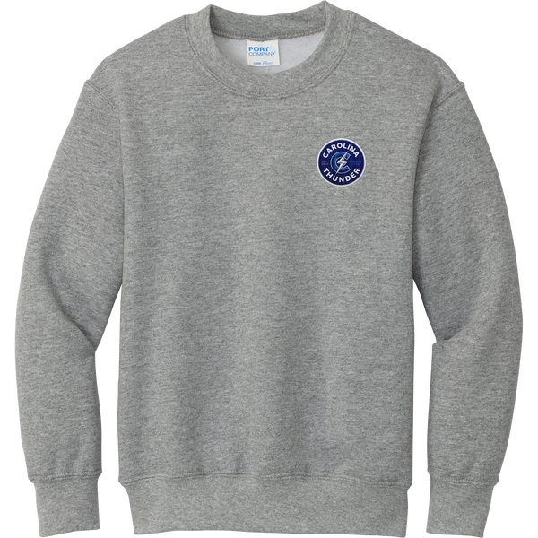 Carolina Thunder Youth Core Fleece Crewneck Sweatshirt