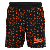 Biggby Coffee AAA Tier 1 Adult 2025 Sublimated Pattern Shorts
