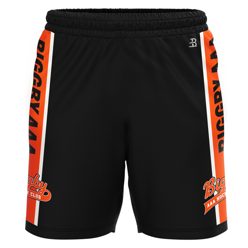 Biggby Coffee AAA Tier 1 Youth 2025 Sublimated Shorts