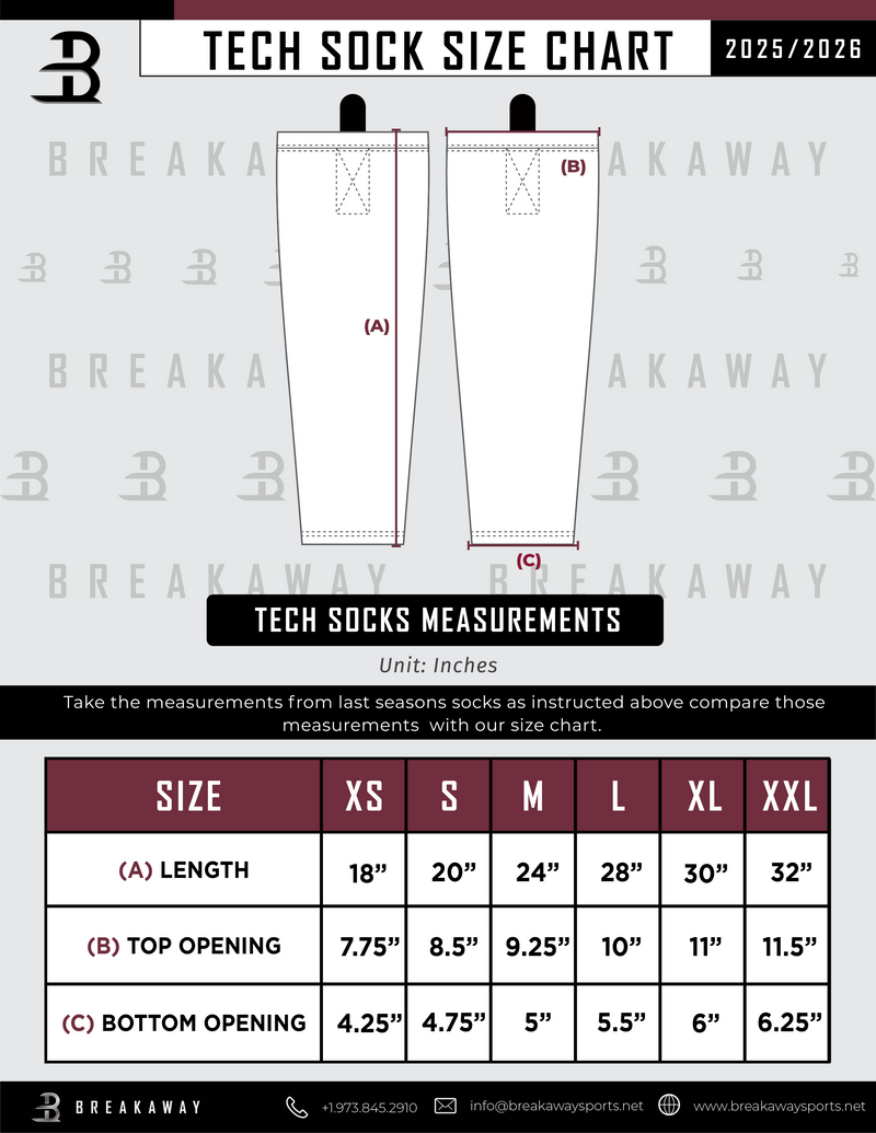 Biggby Coffee AAA Tier 1 Girls Tech Socks