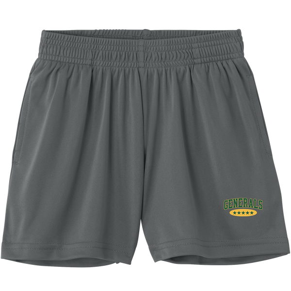 Red Bank Generals Youth PosiCharge Competitor 5 Inch Pocketed Short