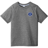 Carolina Thunder Youth PosiCharge Tri-Blend Wicking Raglan Tee